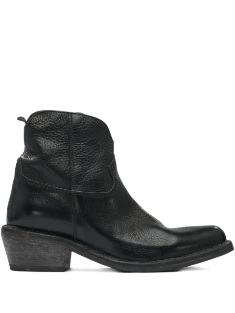 Moma 40mm zip-fastening leather ankle boots