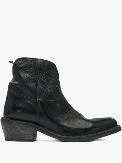 Moma 40mm zip-fastening leather ankle boots