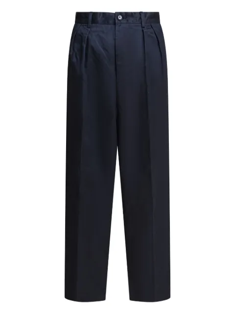 KAPITAL pleated-front trousers