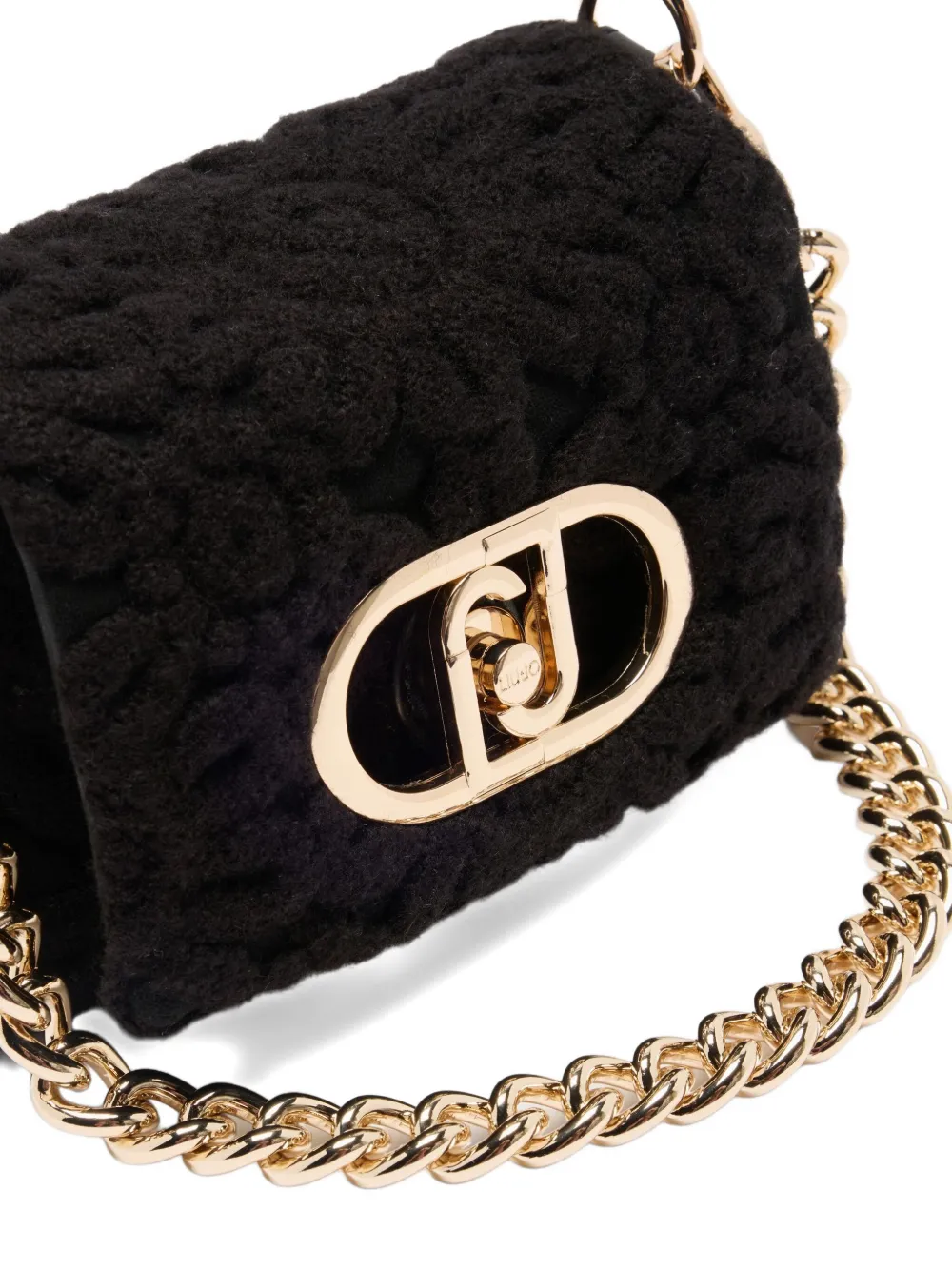 Liu •jo Versatile Shoulder Bag Featuring Chain Strap In Black