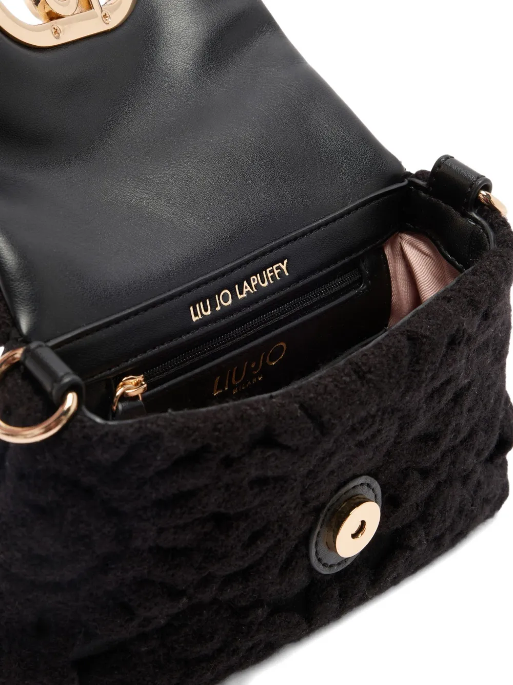 Liu •jo Versatile Shoulder Bag Featuring Chain Strap In Black