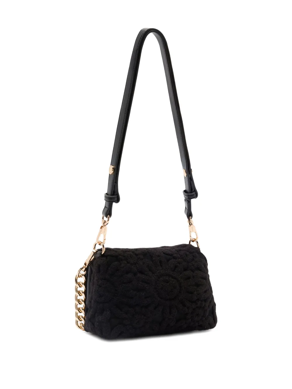 Liu •jo Versatile Shoulder Bag Featuring Chain Strap In Black