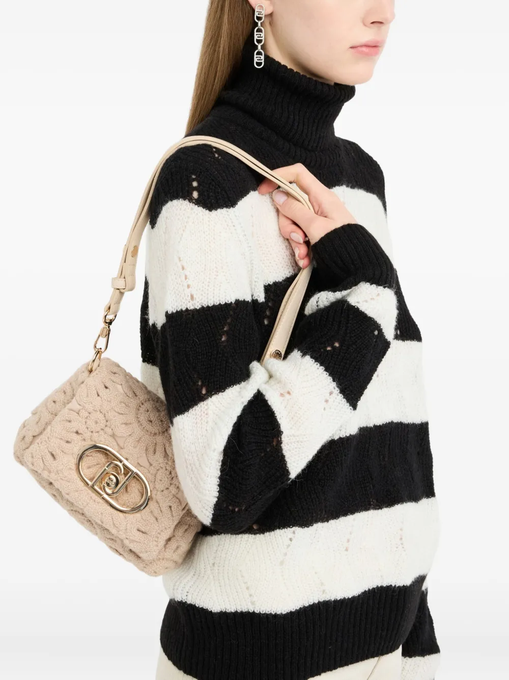 LIU JO LaPuffy embroidered chain-strap mini bag | Mini Bags | Image 2