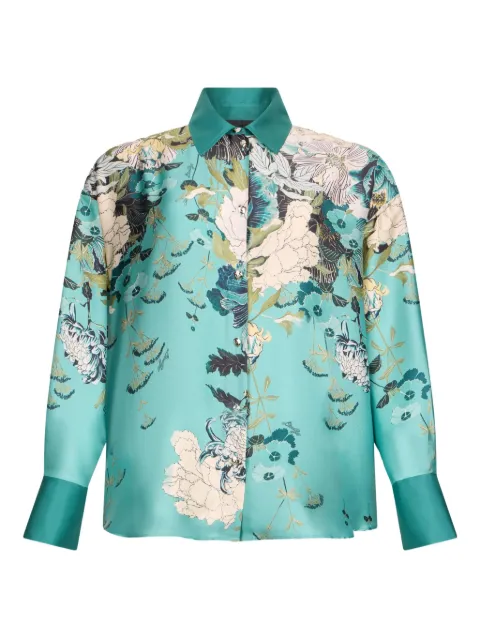 LIU JO floral-print shirt