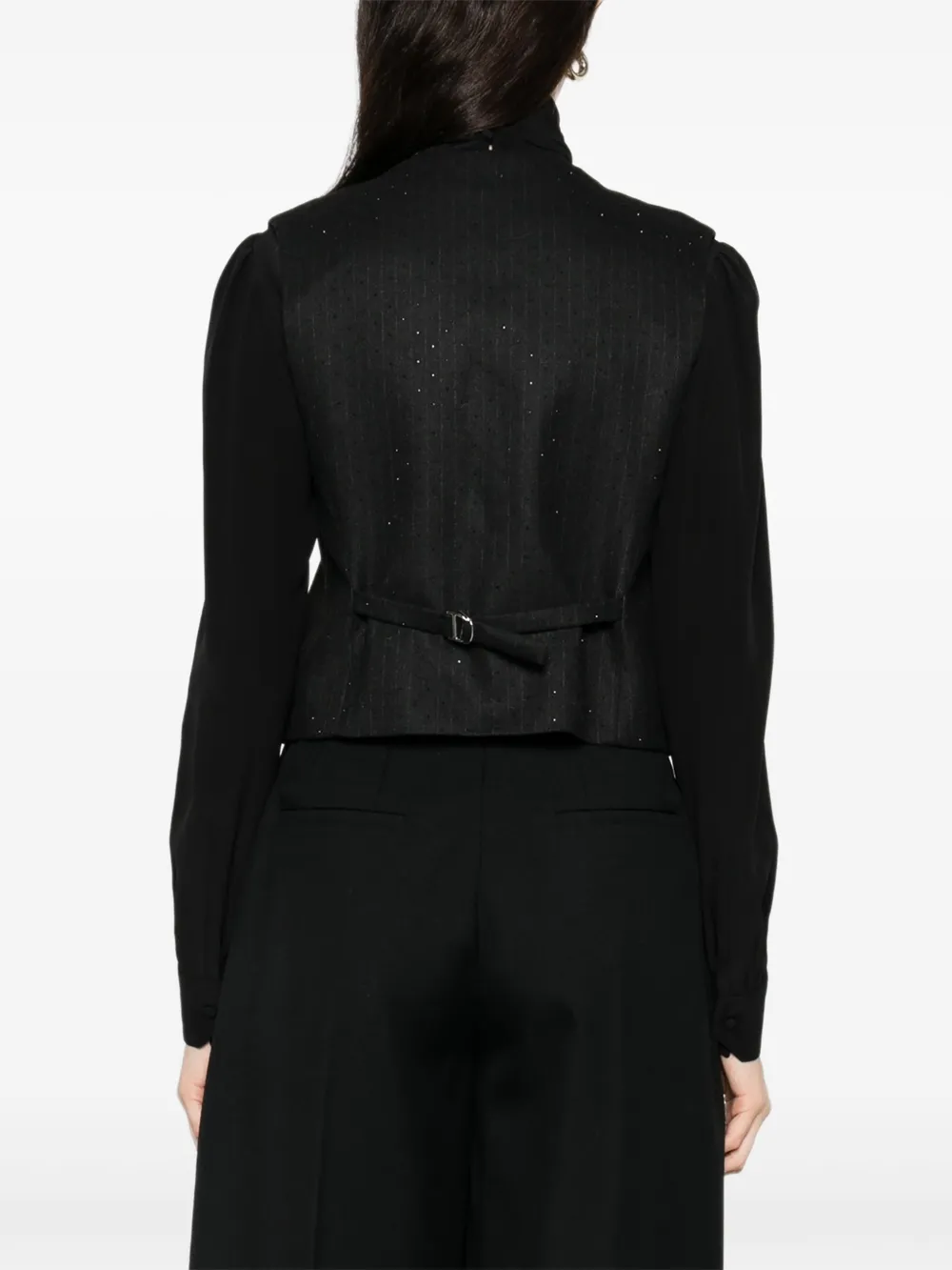 Maje Top met knopen Zwart