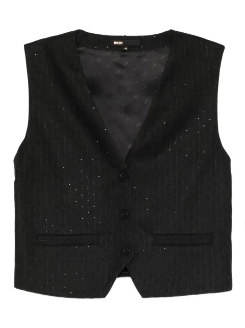 Maje buttoned vest