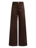 LIU JO corduroy trousers - Brown