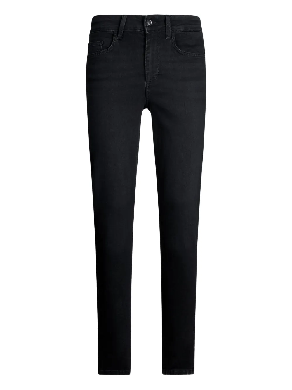rhinestone-embellished skinny jeans
