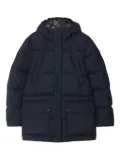 Burberry hooded puffer jacket - Blue