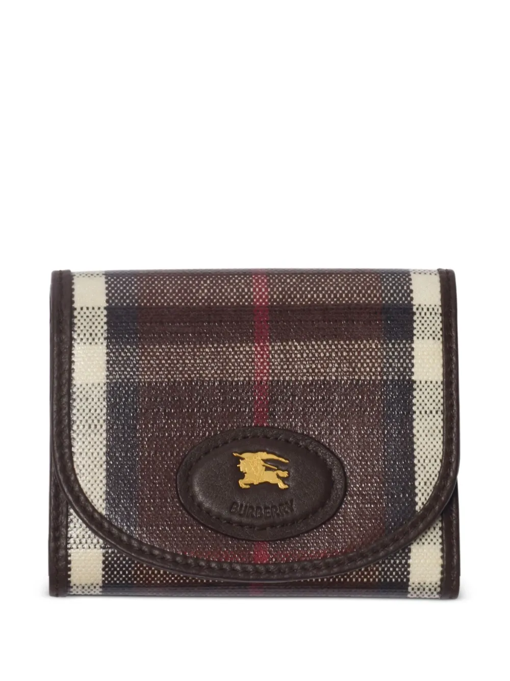 Burberry Highlands compact leather wallet | Red | Image 1