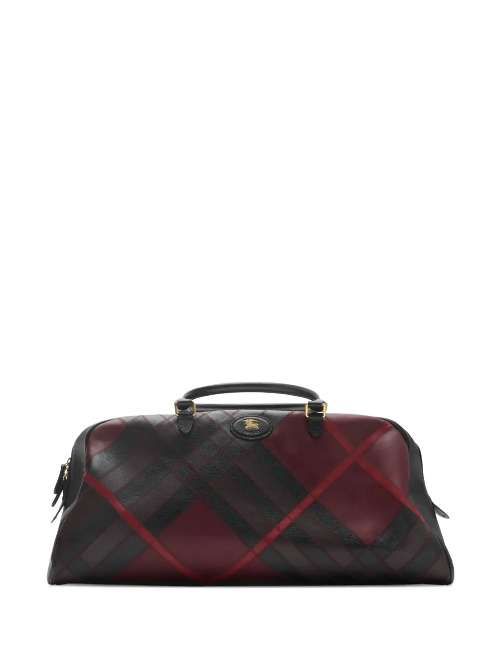 Burberry Highlands geruite bowlingtas FIG