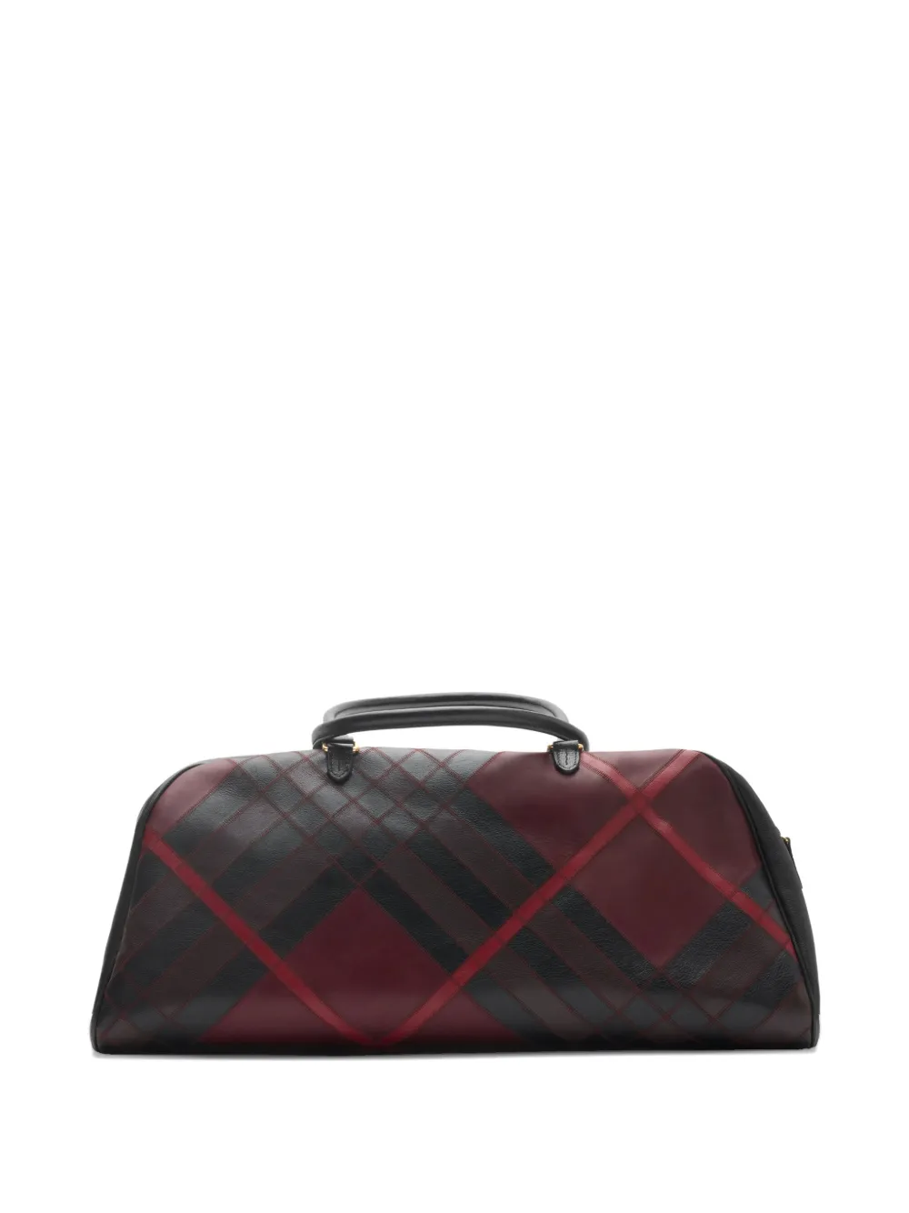 Burberry Highlands geruite bowlingtas FIG
