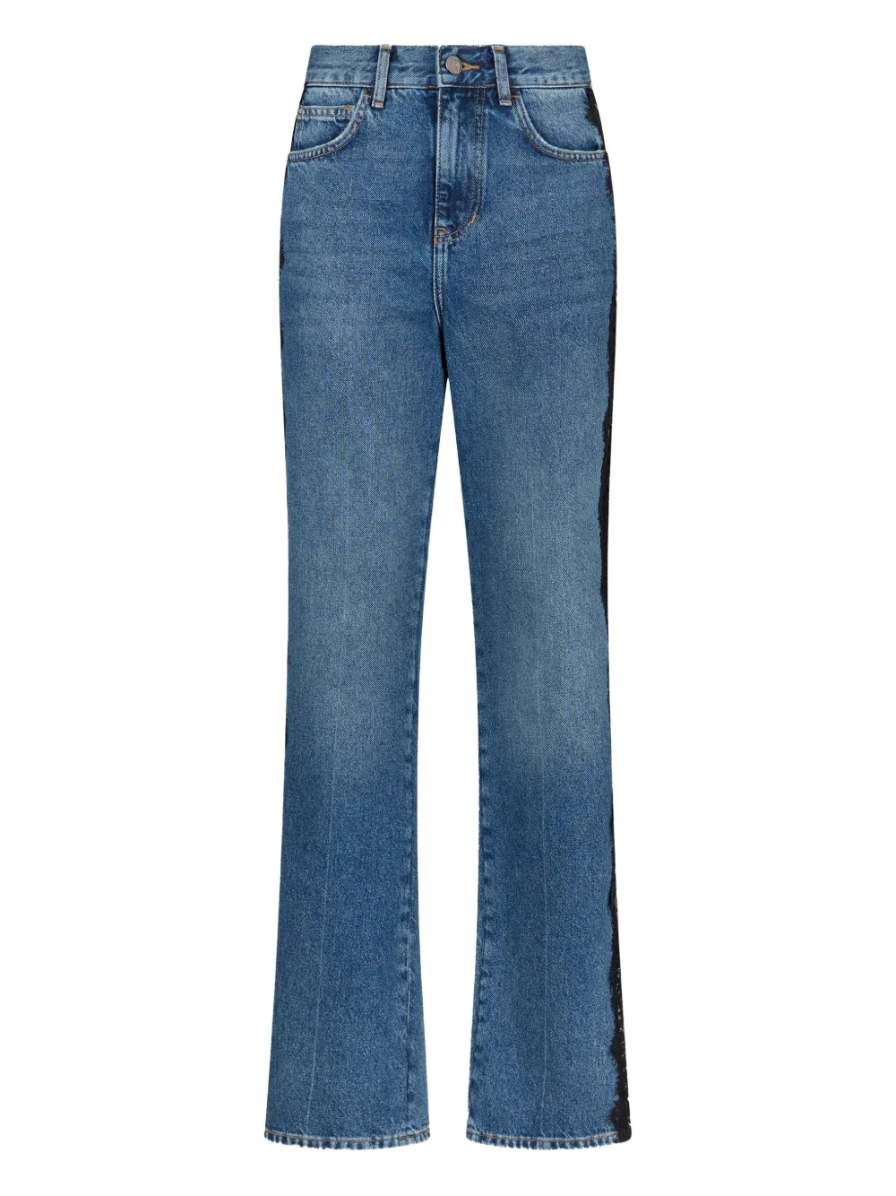 LIU JO lace-insert jeans | Blue | Image 1