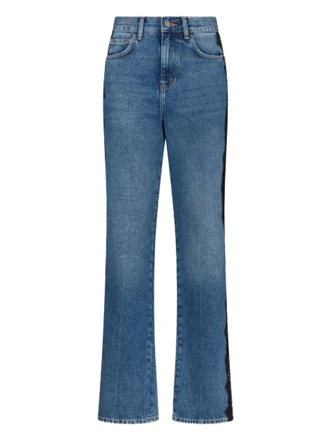 LIU JO lace-insert jeans