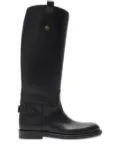Burberry Cavalier calf-leather knee-high boots - Black