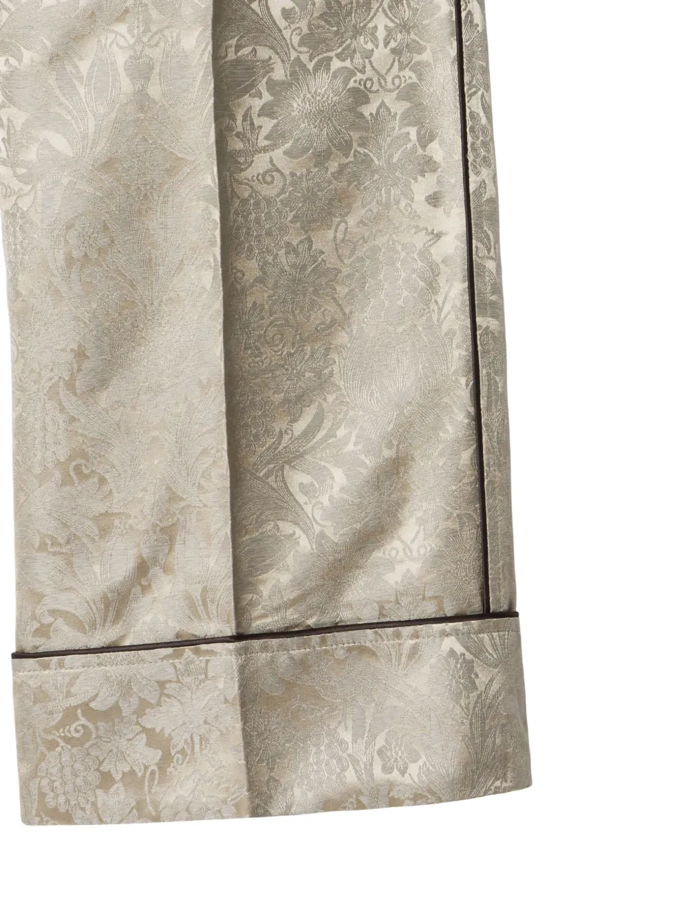 Burberry Pyjamabroek met jacquard Beige