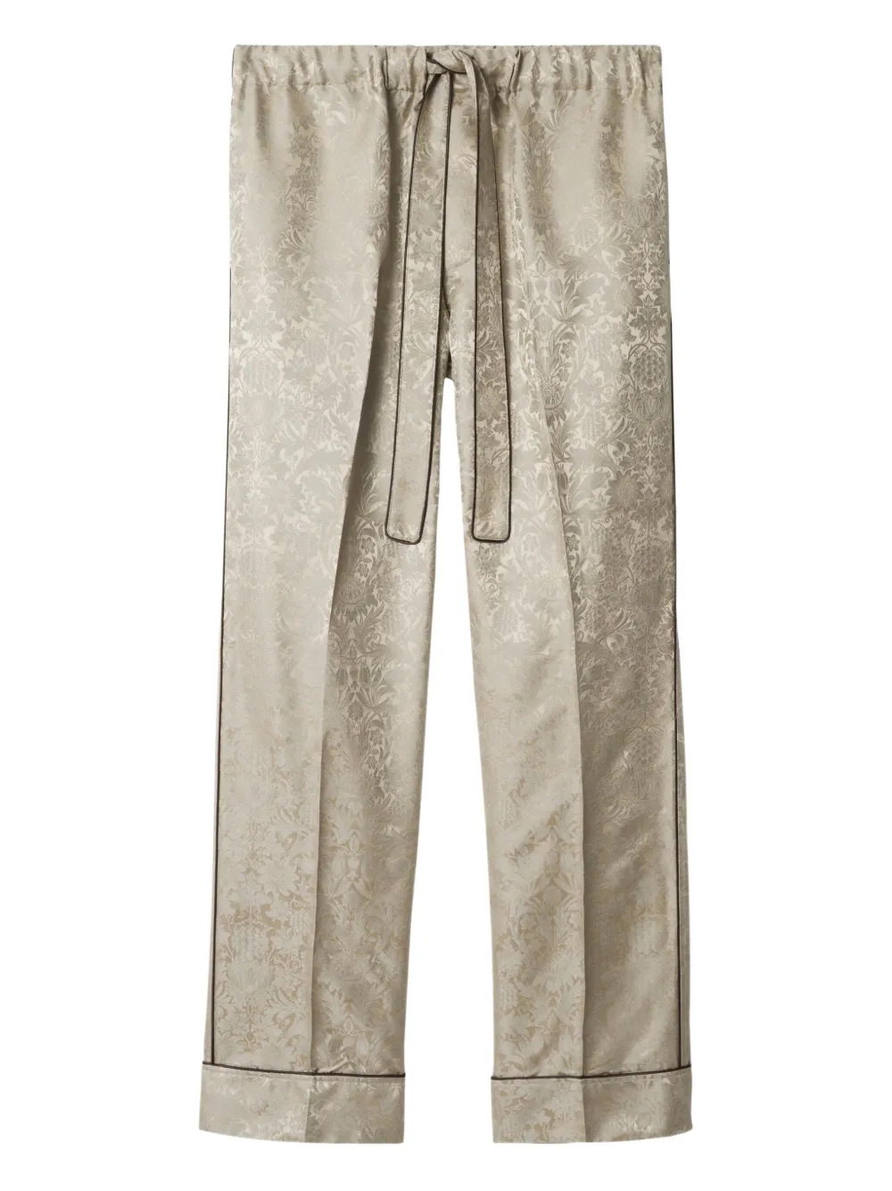 Burberry jacquard pajama pants – Neutrals