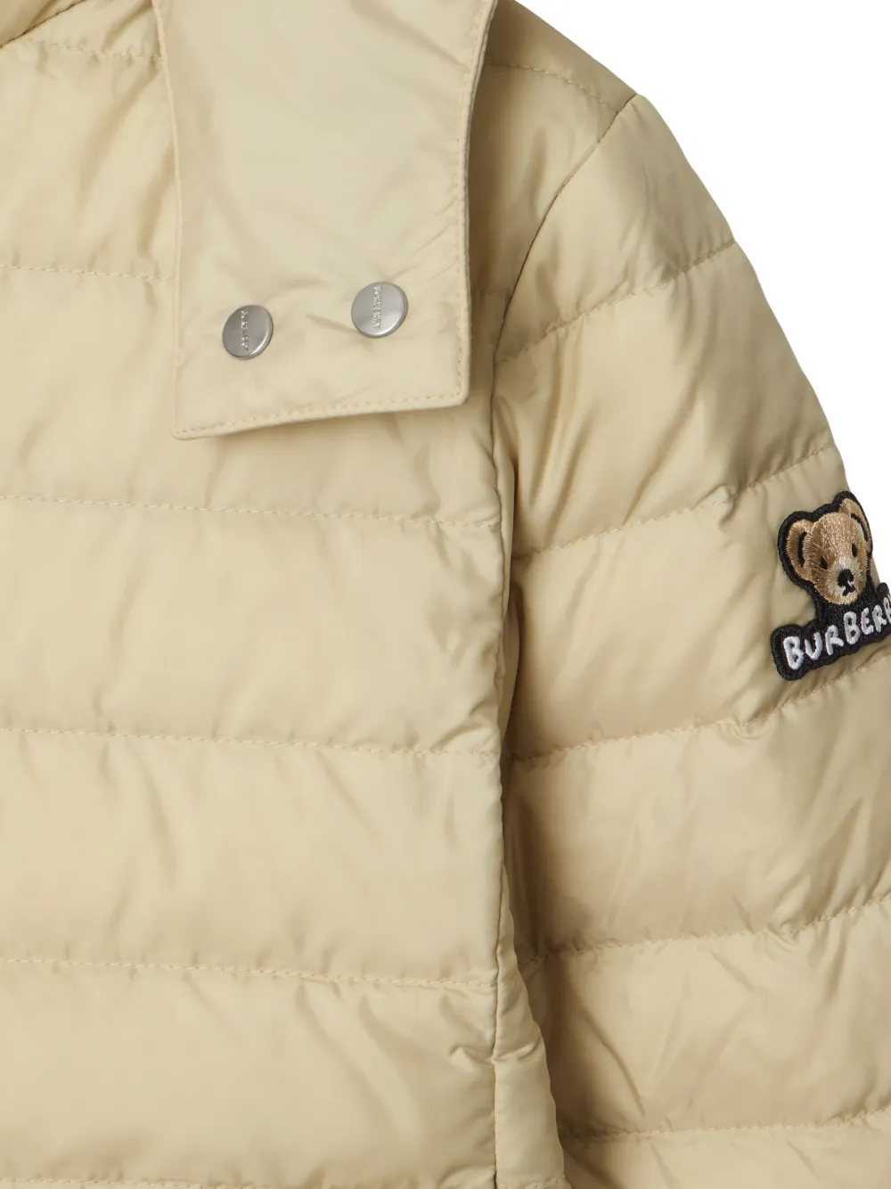 Burberry Kids hooded puffer jacket Bruin