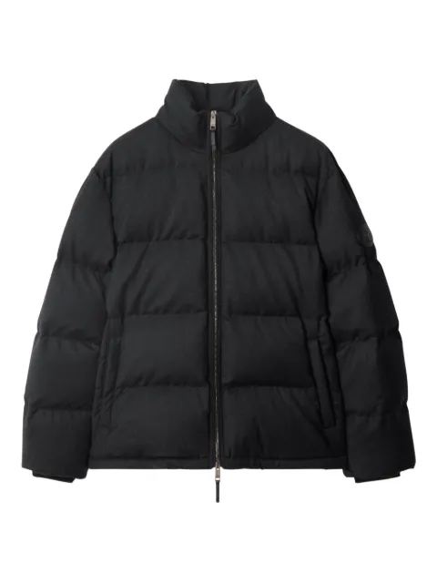 Burberry Knight-stamp wool puffer jacket