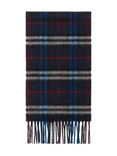 Burberry Kids Check cashmere scarf