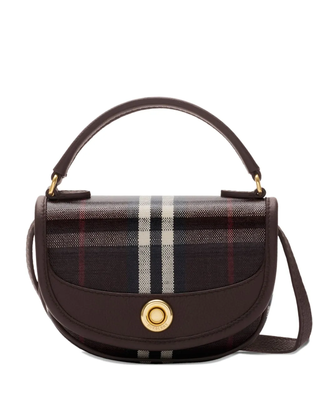Burberry mini Highlands cross-body bag Bruin