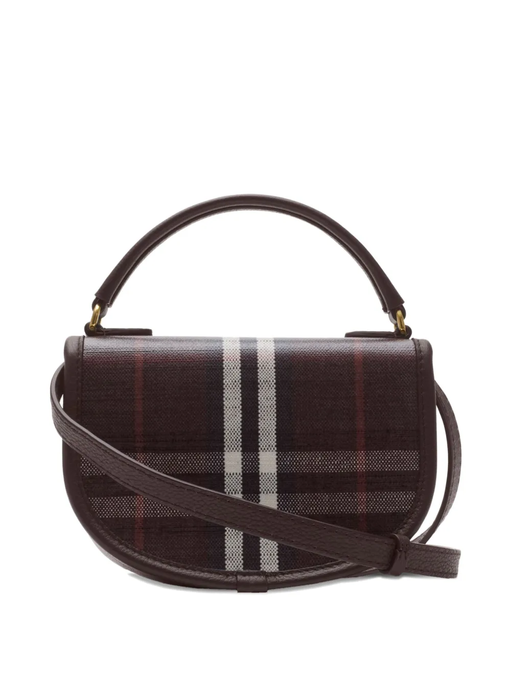Burberry mini Highlands cross-body bag Bruin