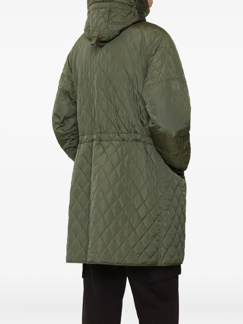 Burberry Reissued gewatteerde parka Groen