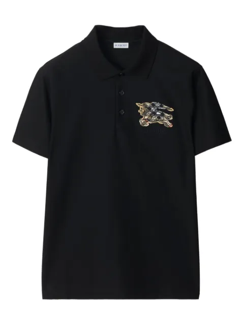 Burberry Equestrian Knight Design polo shirt