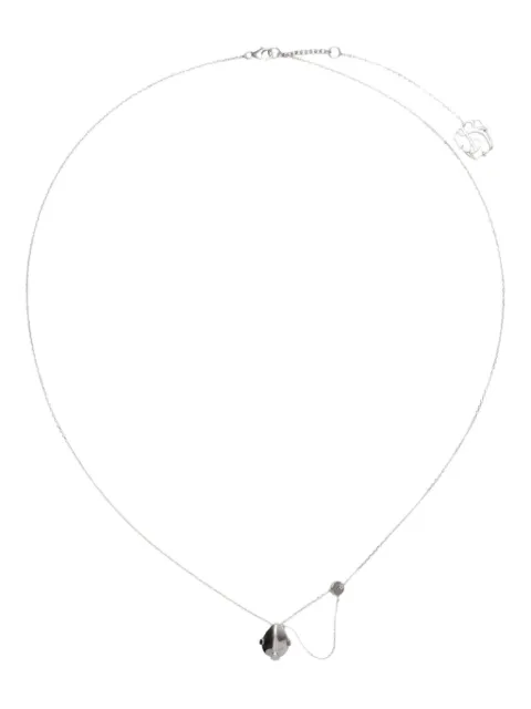 Burberry collar con dije de ónix