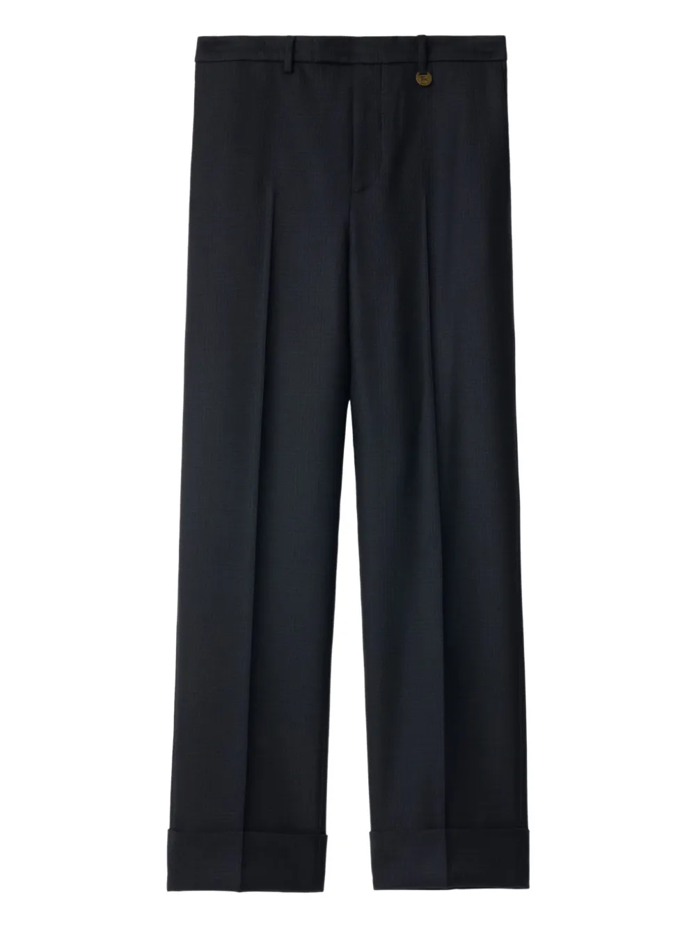 Burberry Geruite broek Blauw