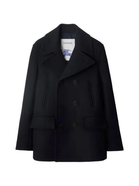 Burberry wool pea coat