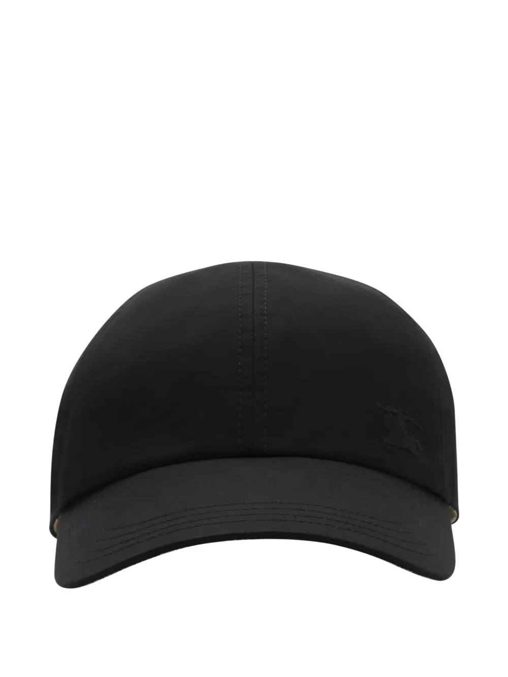 Burberry Equestrian Knight-motif baseball cap Zwart