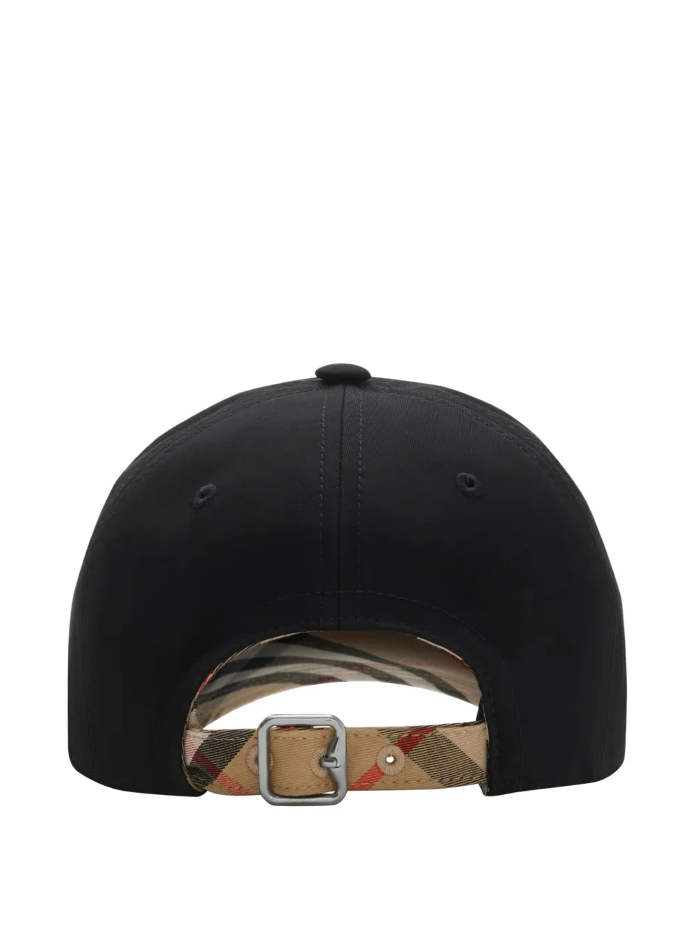 Burberry Equestrian Knight-motif baseball cap - Zwart