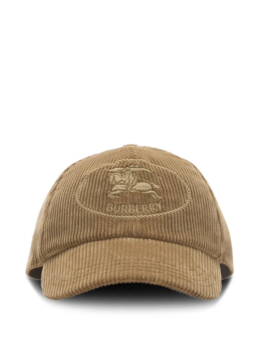 Burberry Knight-stamp corduroy baseball cap | Neutrals | Image 1