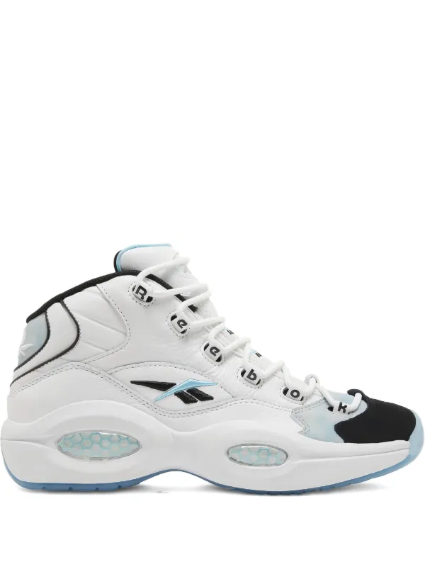 Reebok x Question Anuel AA White/Core Black/Digital Blue sneakers