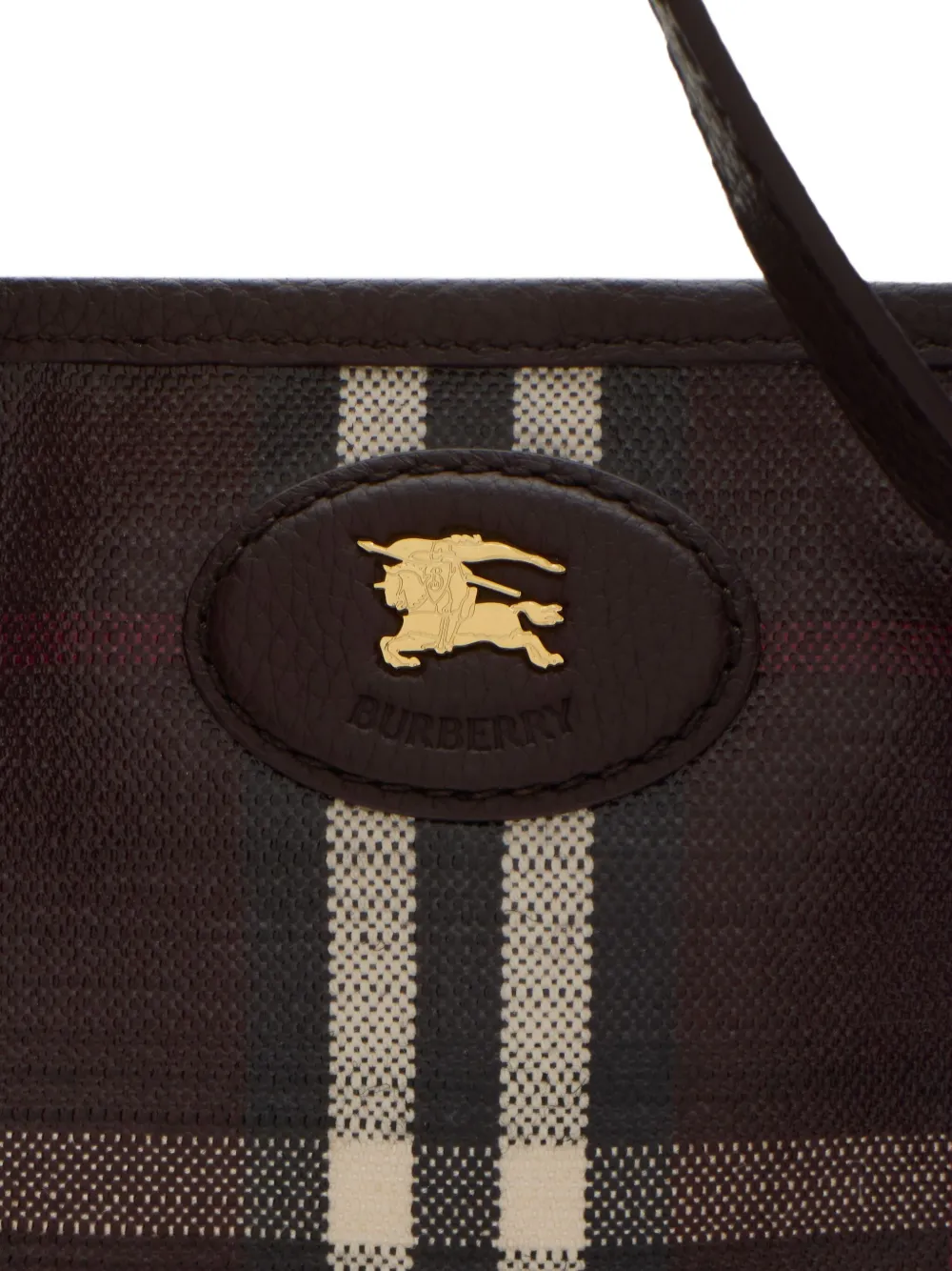Burberry Highlands check tote bag Bruin