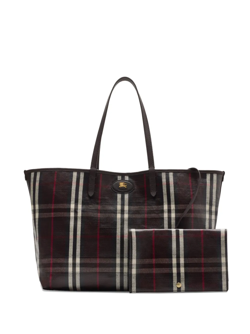 Burberry Highlands check tote bag Bruin