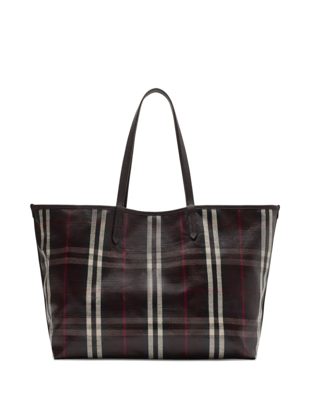 Burberry Highlands check tote bag Bruin