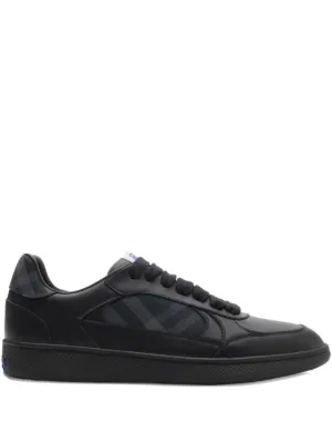 Burberry Leather Set sneakers​ | Black | FARFETCH