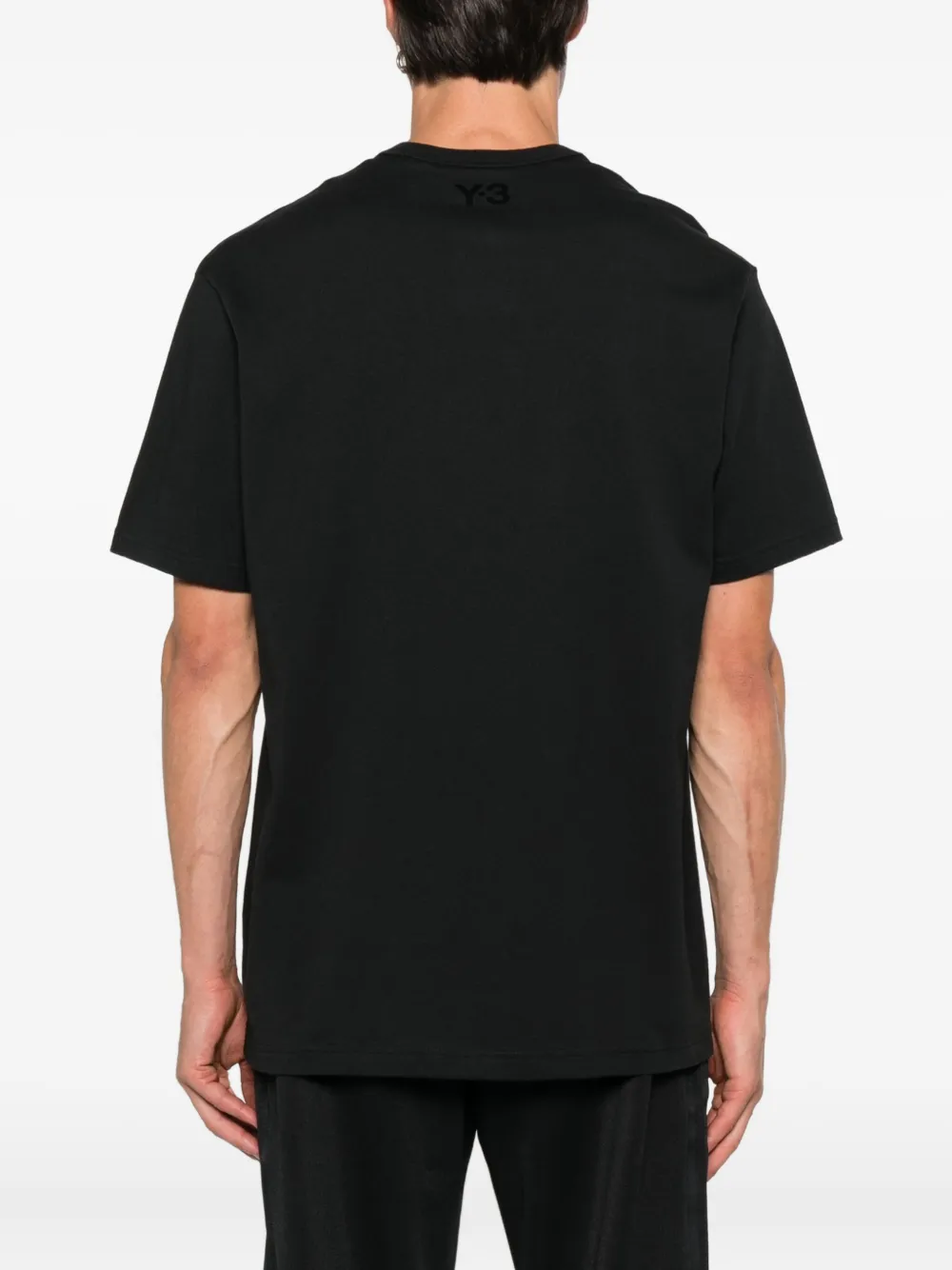 Y-3 logo T-shirt Zwart