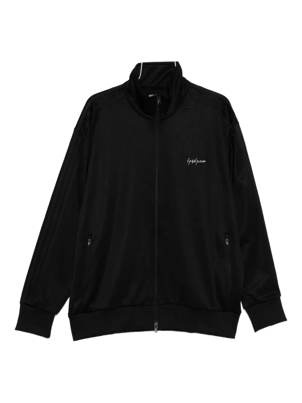 Y-3 High-neck Jacket In Black