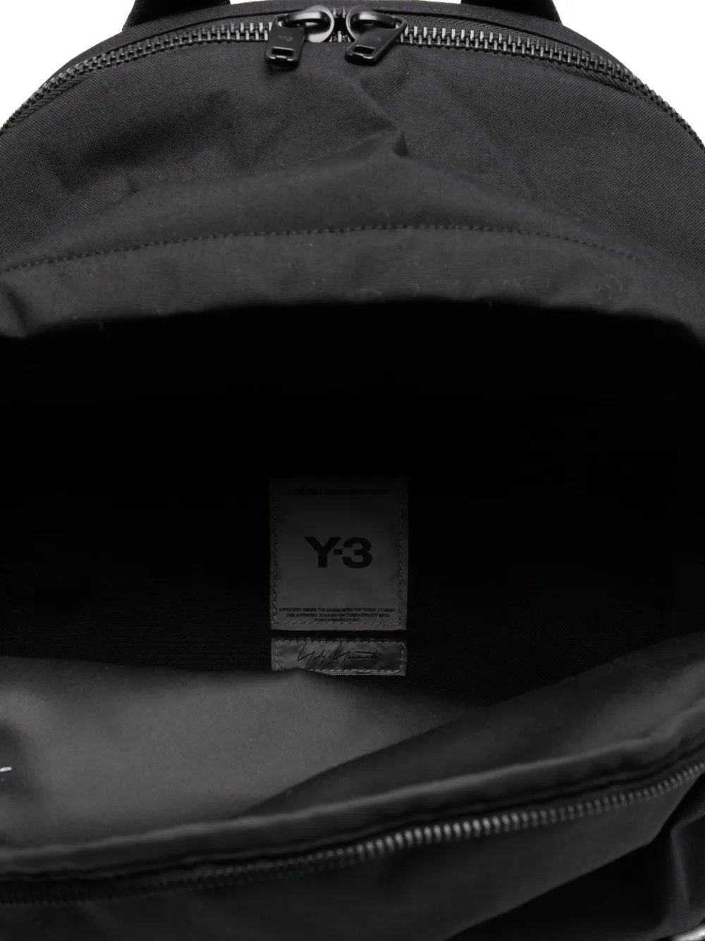 Y-3 Rugzak met logo Zwart