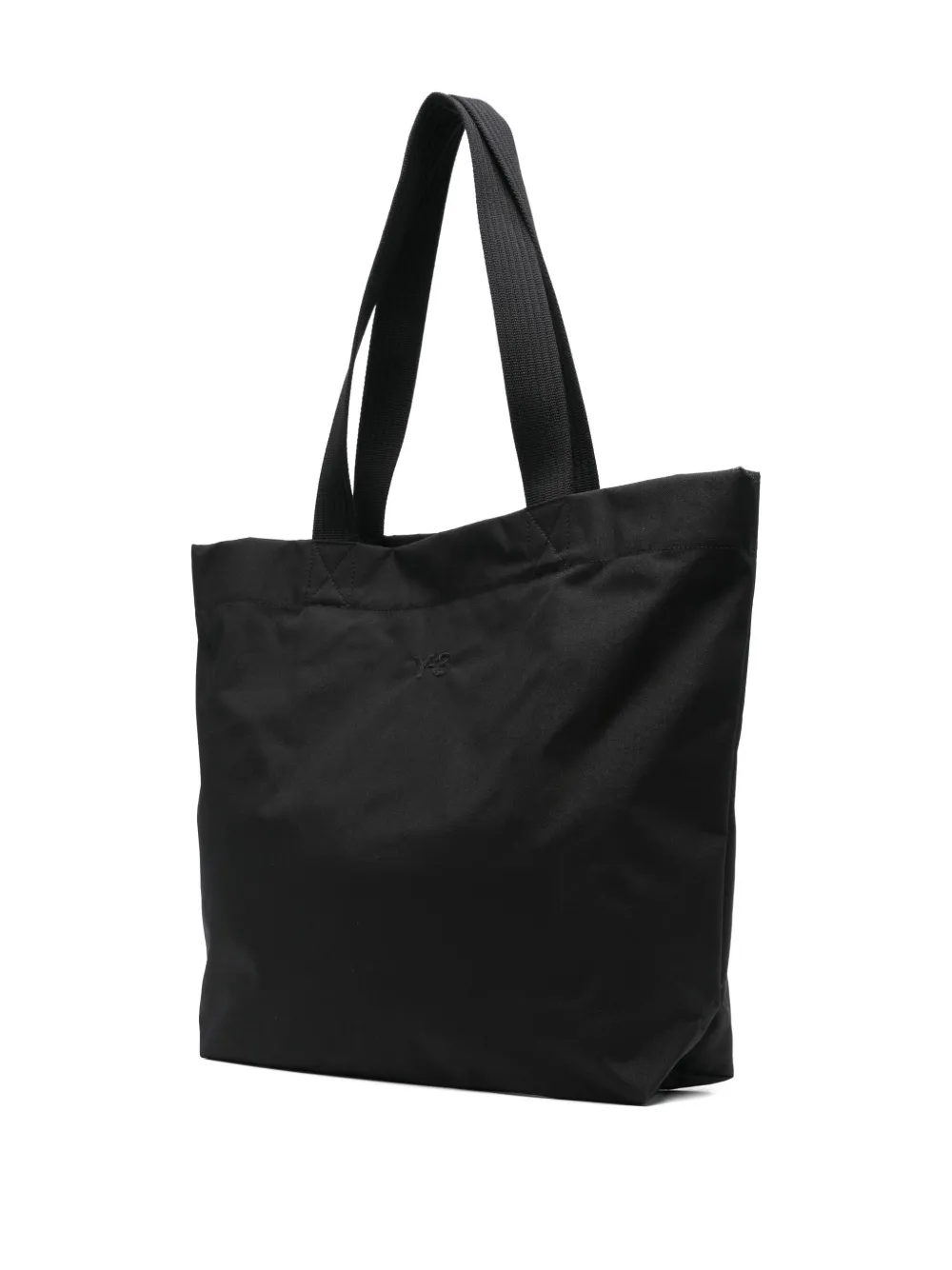 Y-3 Shopper met geborduurd logo Zwart