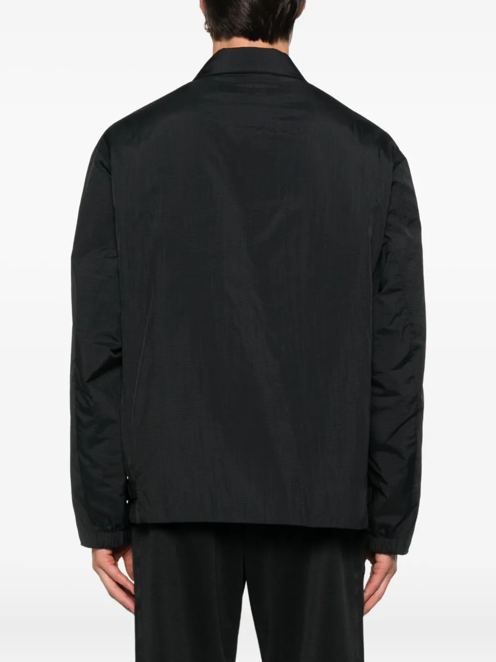 Y-3 zip-fastening jacket Zwart