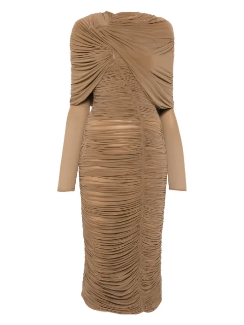 Magda Butrym draped midi dress