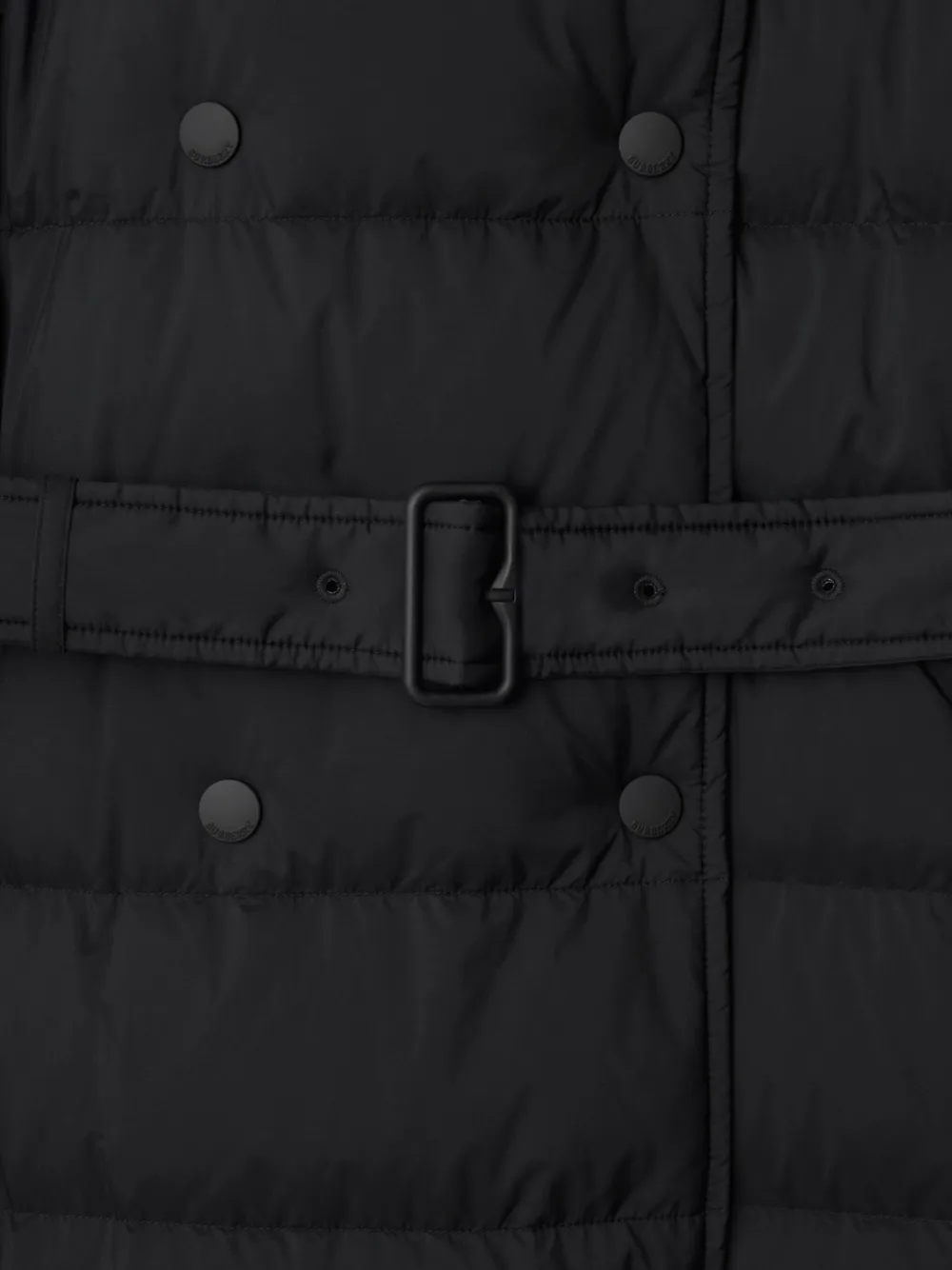 Burberry Jas met capuchon Zwart
