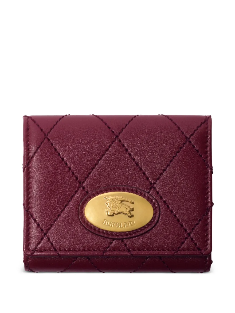 Burberry Portafoglio trapuntato - Rosso
