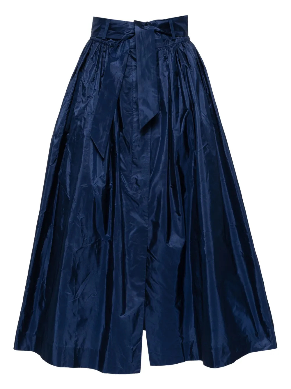 Martin Grant tie-waist silk skirt | Blue | Image 1
