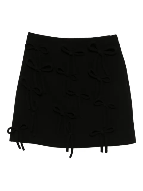 MSGM bow-embellished skirt