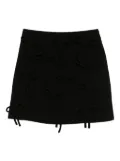 MSGM bow-embellished skirt - Black